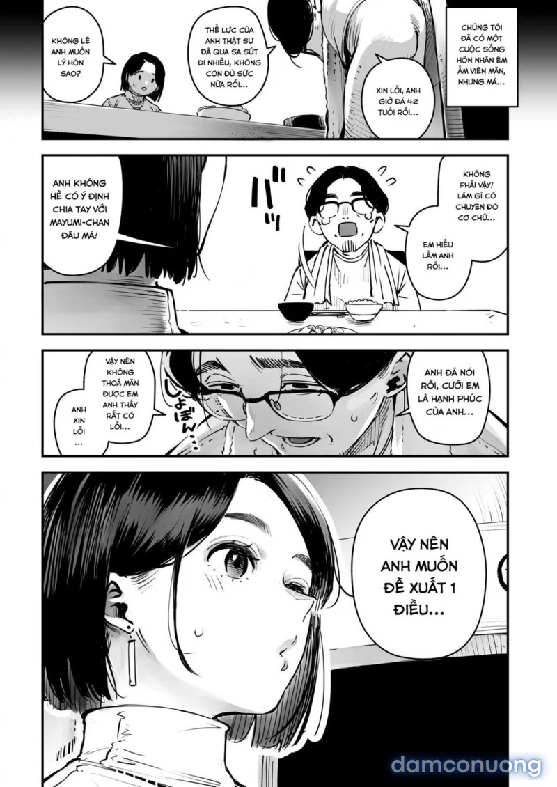 Uwaki Kounin Mayumi-san Seiyoku, Tsuyosugiru Kara Hoka no Otoko to Sex Shite!! - Chapter 1 trang 10