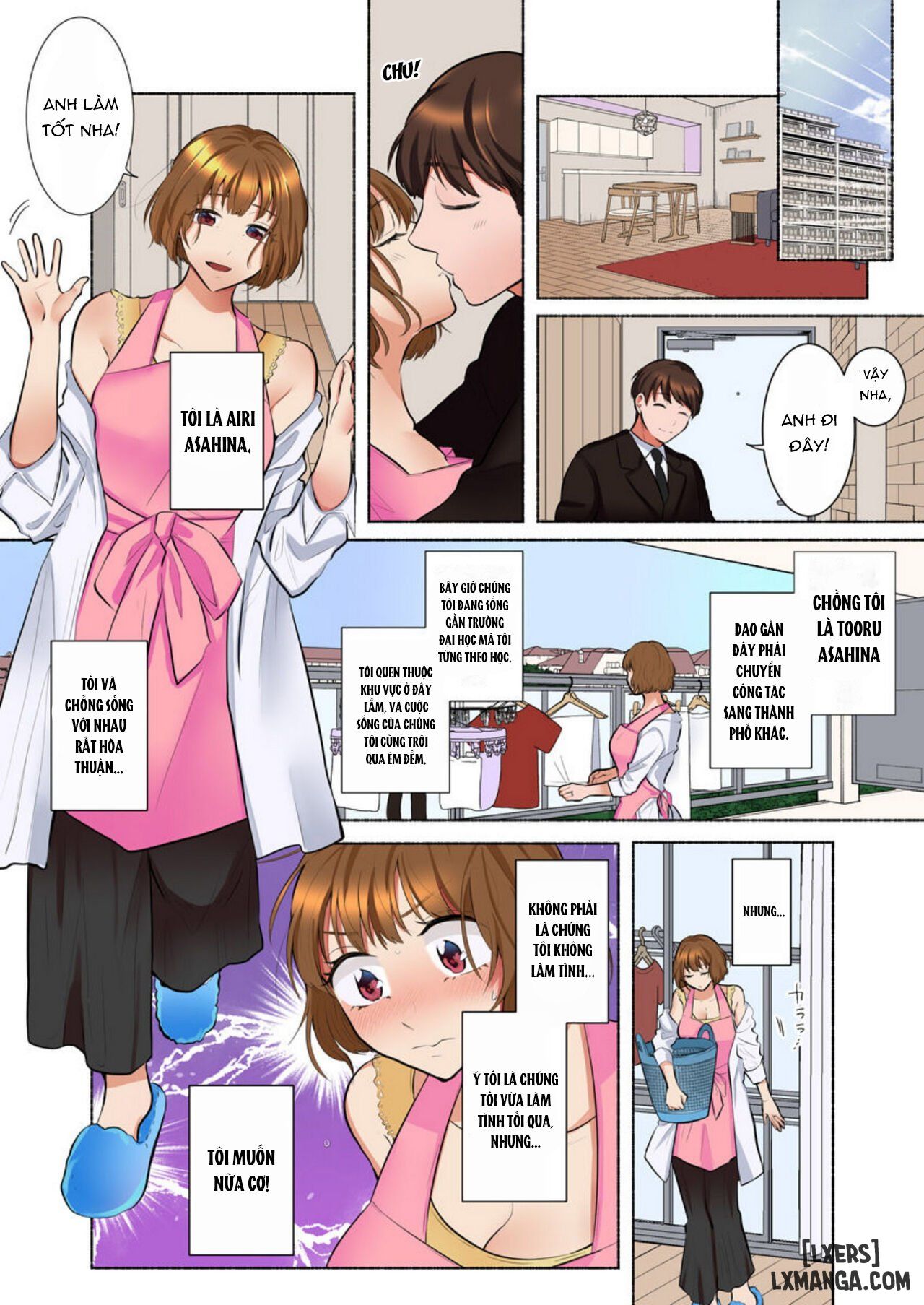 Người hàng xóm của cô là một người bạn trai cũ tàn bạo. - Chapter 1 trang 10