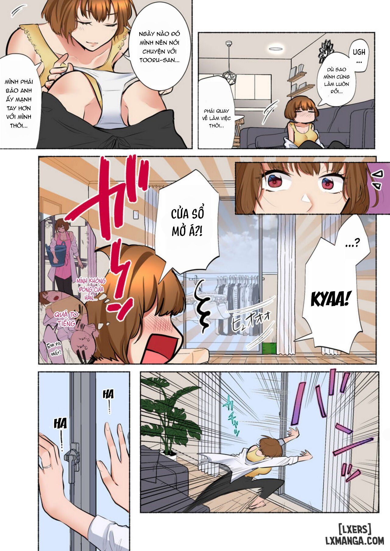 Người hàng xóm của cô là một người bạn trai cũ tàn bạo. - Chapter 1 trang 16