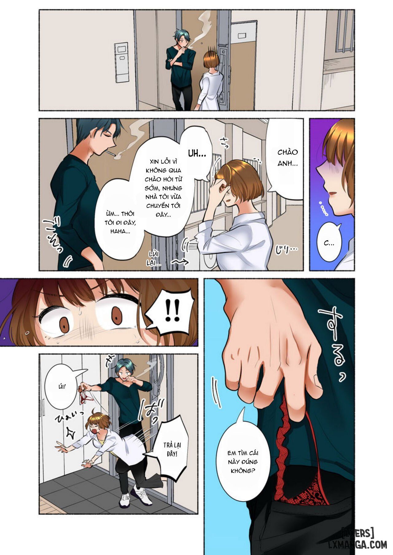 Người hàng xóm của cô là một người bạn trai cũ tàn bạo. - Chapter 1 trang 21