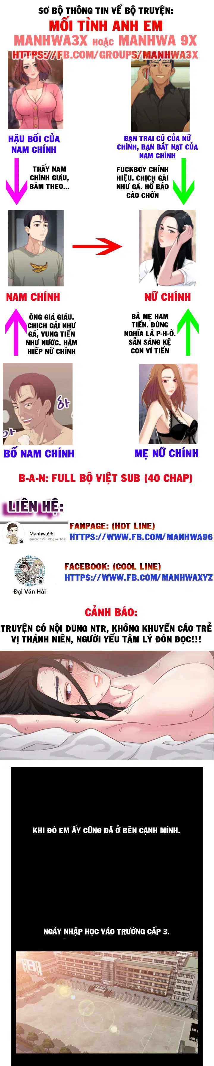 Mối tình anh em - Chapter 1 trang 8