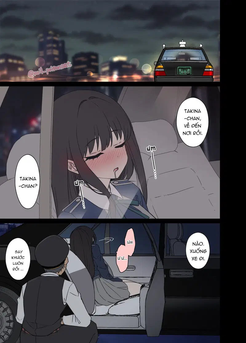Làm tình với Nishikigi Chisato và Inoue Takina đang say rượu - Chap 2 trang 2