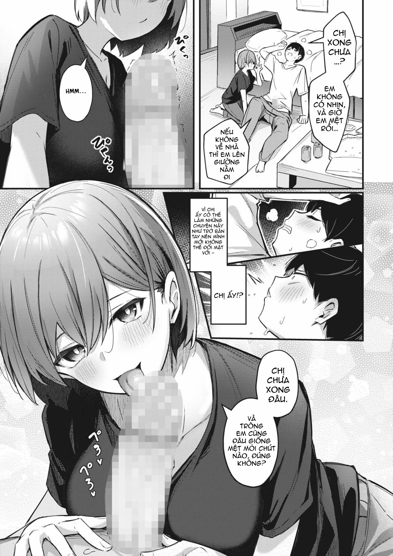 Cùng về nhà và trao cho chị nhé! - Chapter 2 trang 9