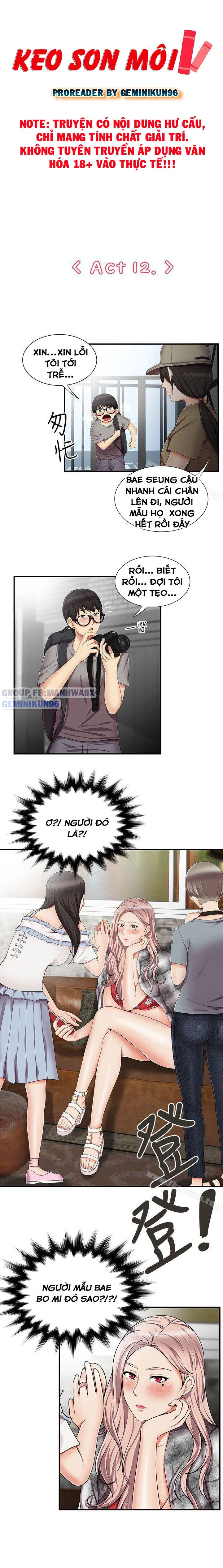 Keo son môi - Chap 12 trang 5