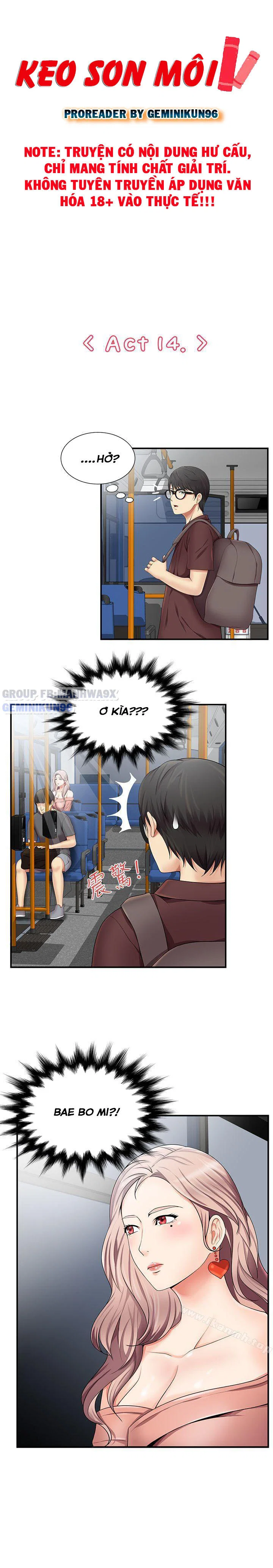 Keo son môi - Chap 14 trang 5