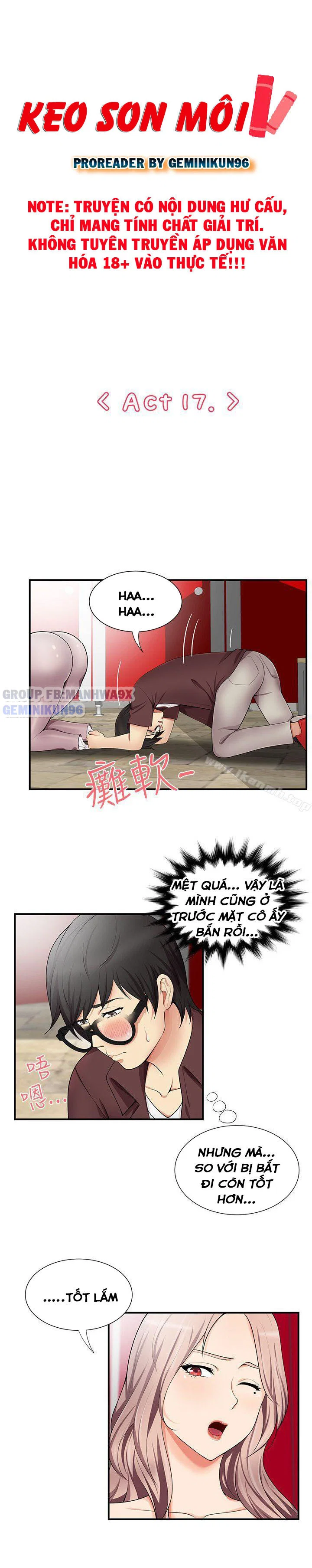 Keo son môi - Chap 17 trang 5