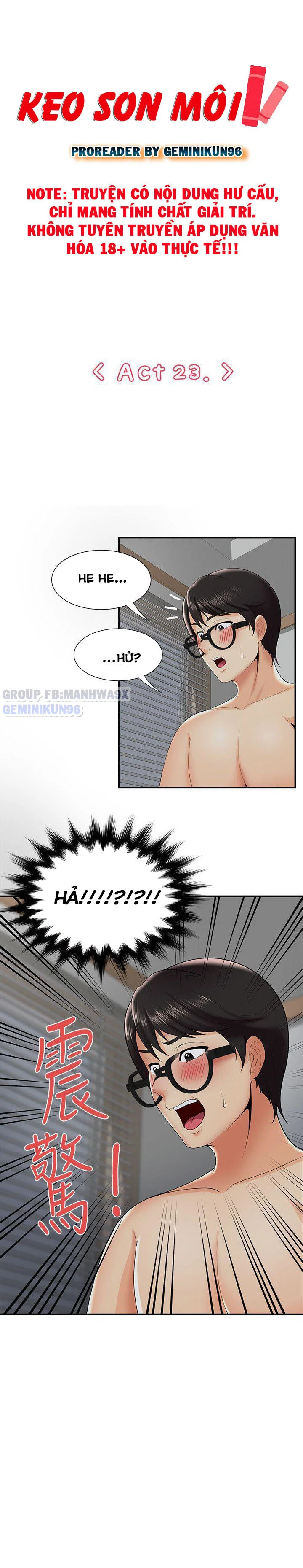 Keo son môi - Chap 23 trang 2