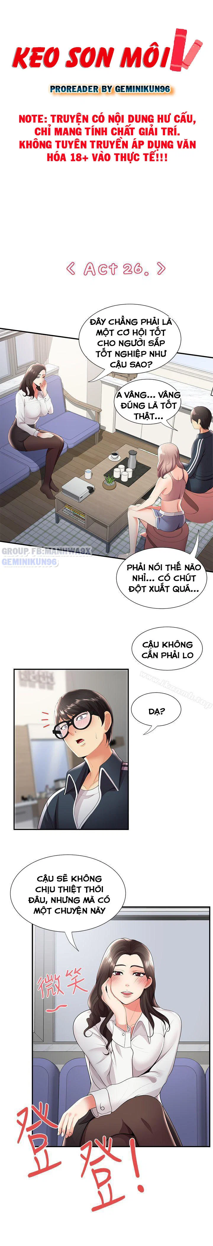 Keo son môi - Chap 26 trang 2