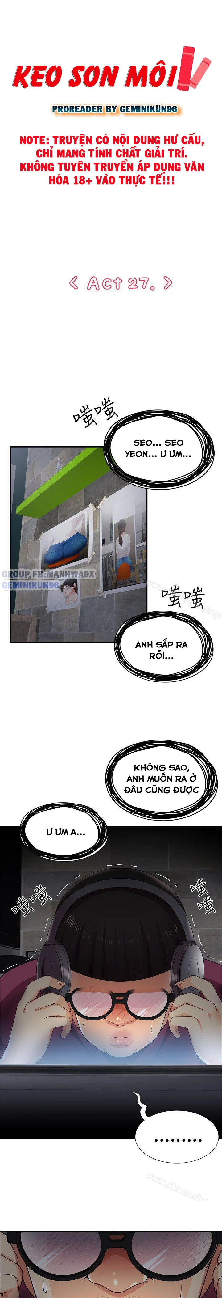 Keo son môi - Chap 27 trang 2
