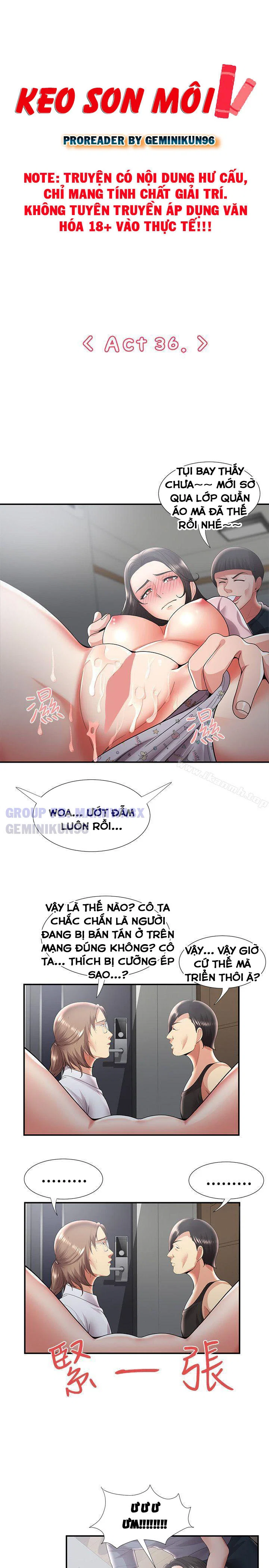 Keo son môi - Chapter 36 trang 2