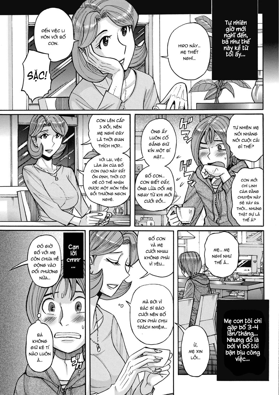 Bà Già Nhà Tôi Vẫn Cực Kì Gợi Dục - Chapter 1 trang 4
