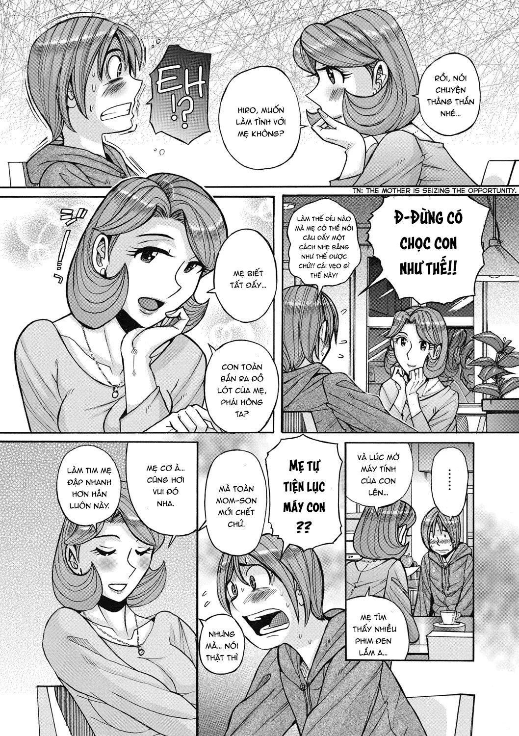 Bà Già Nhà Tôi Vẫn Cực Kì Gợi Dục - Chapter 1 trang 5