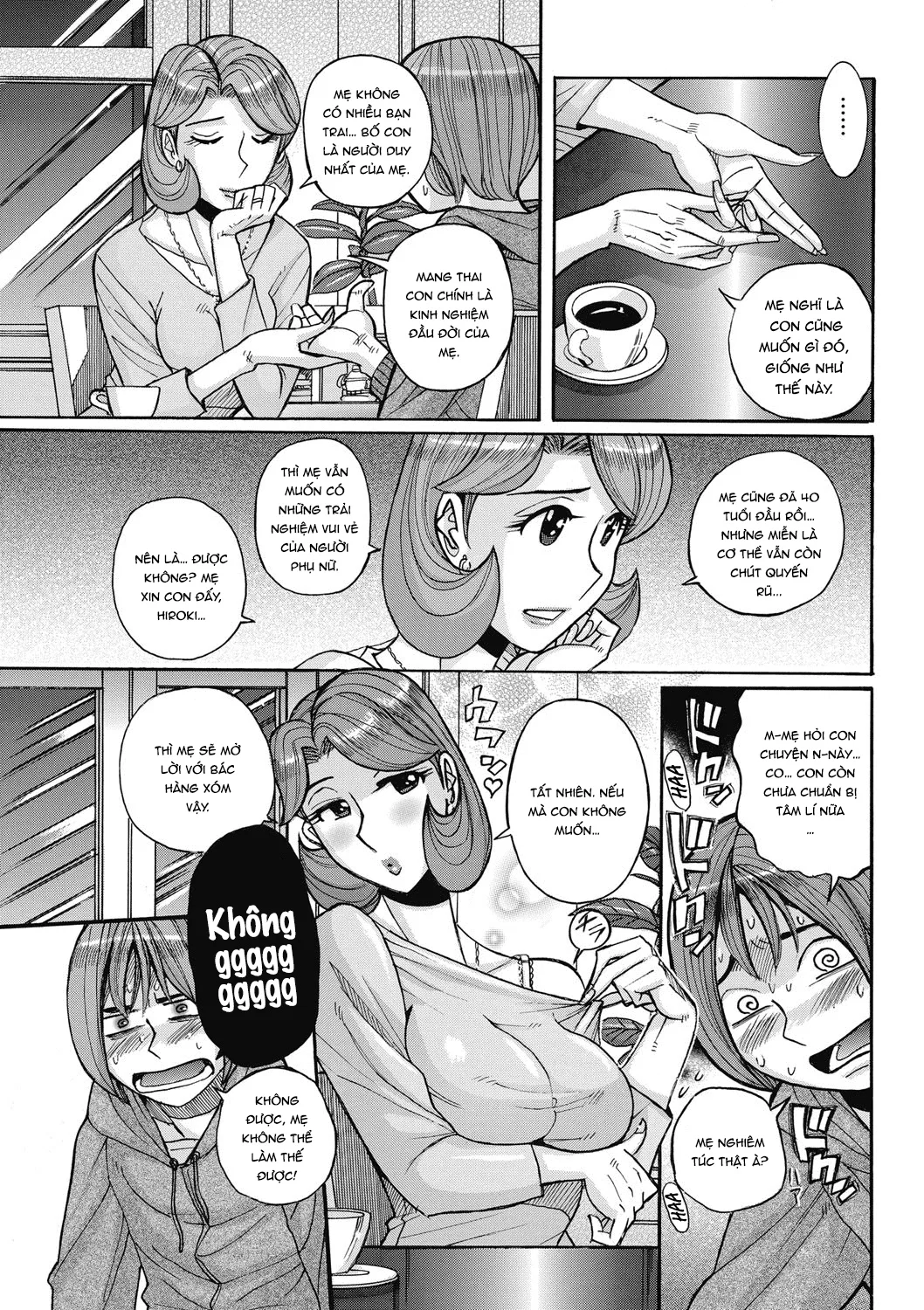 Bà Già Nhà Tôi Vẫn Cực Kì Gợi Dục - Chapter 1 trang 6