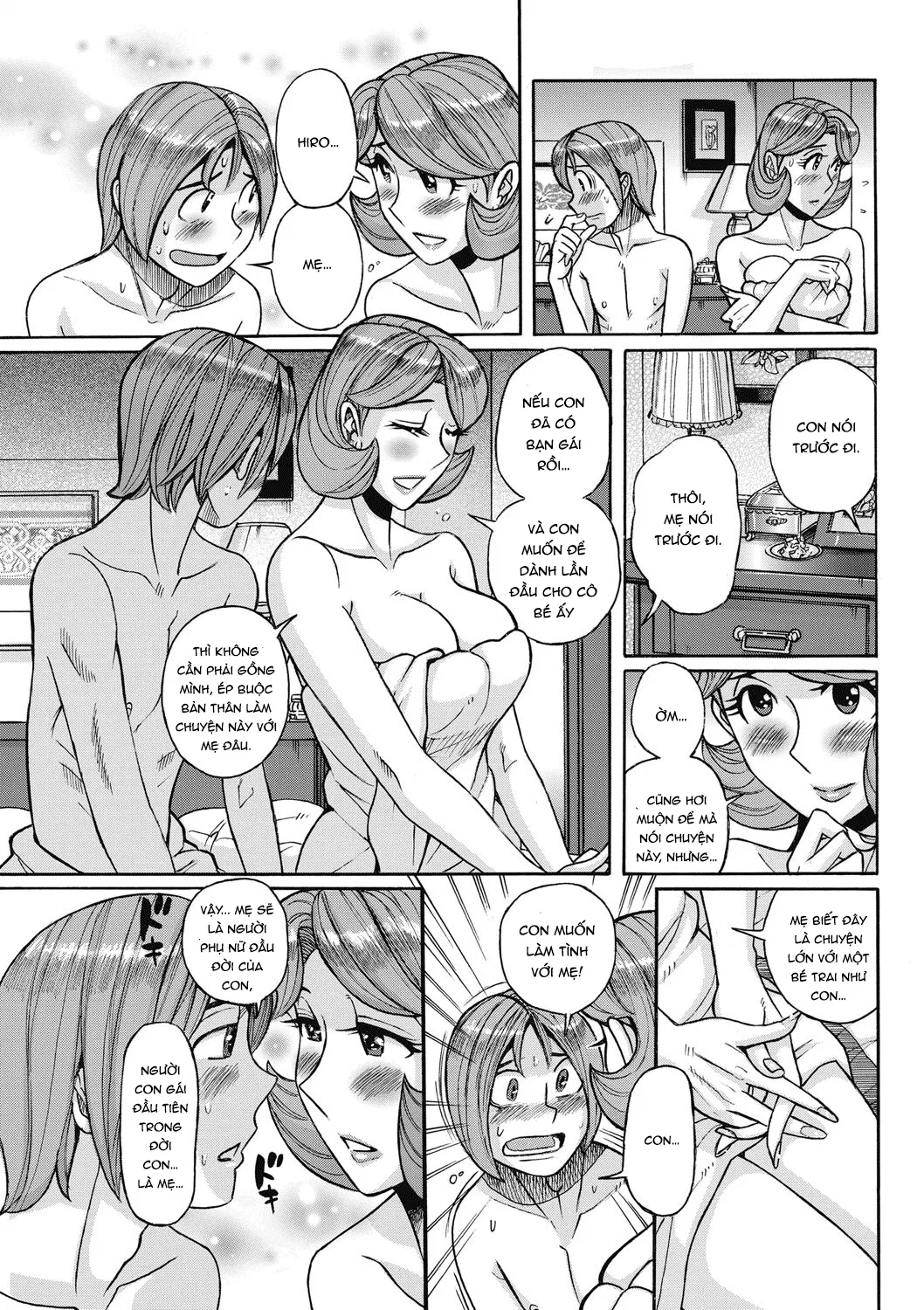 Bà Già Nhà Tôi Vẫn Cực Kì Gợi Dục - Chapter 1 trang 10