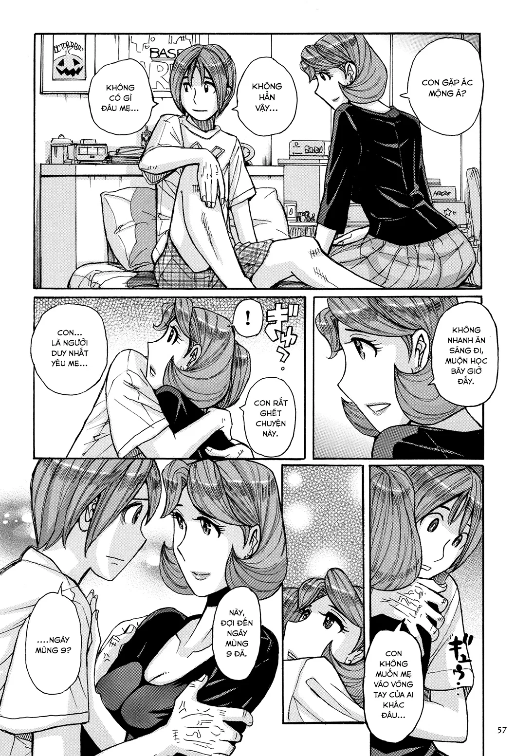 Bà Già Nhà Tôi Vẫn Cực Kì Gợi Dục - Chapter 4 trang 9