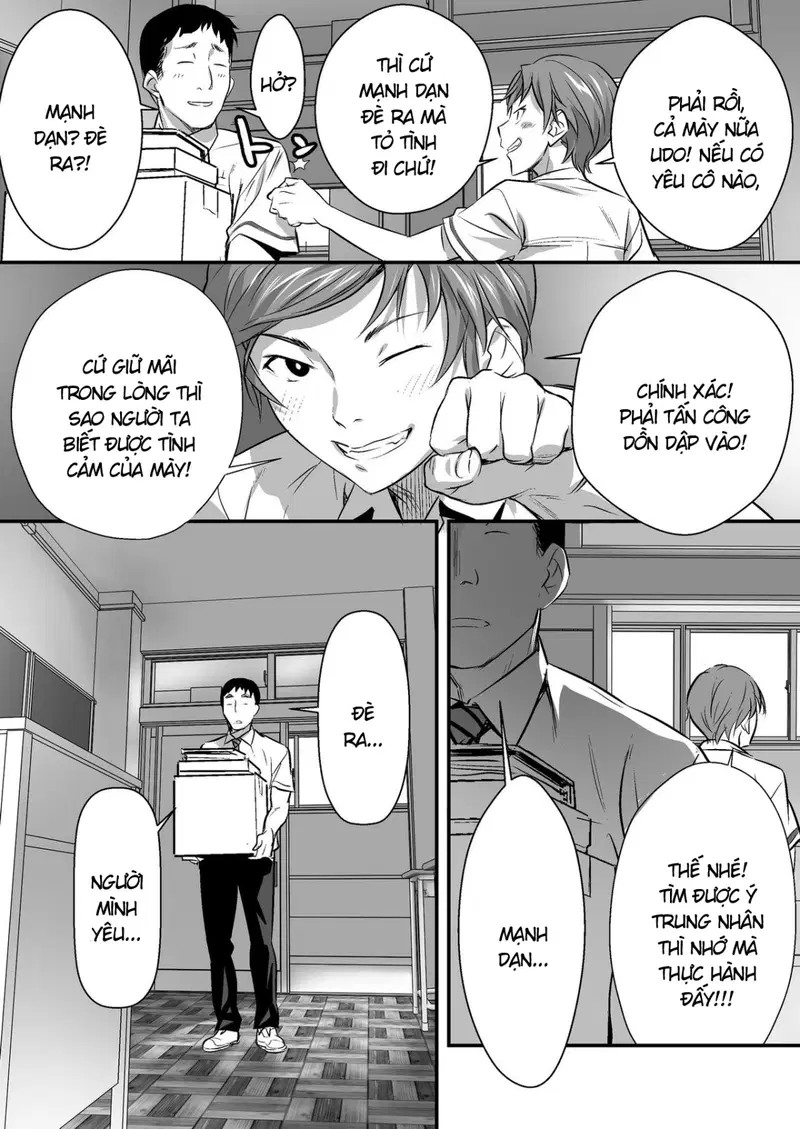 Udo 「Akane wa Nankai mo Rape Suru to Kimochi Yoku Narunda.」 - Chapter 1 trang 17