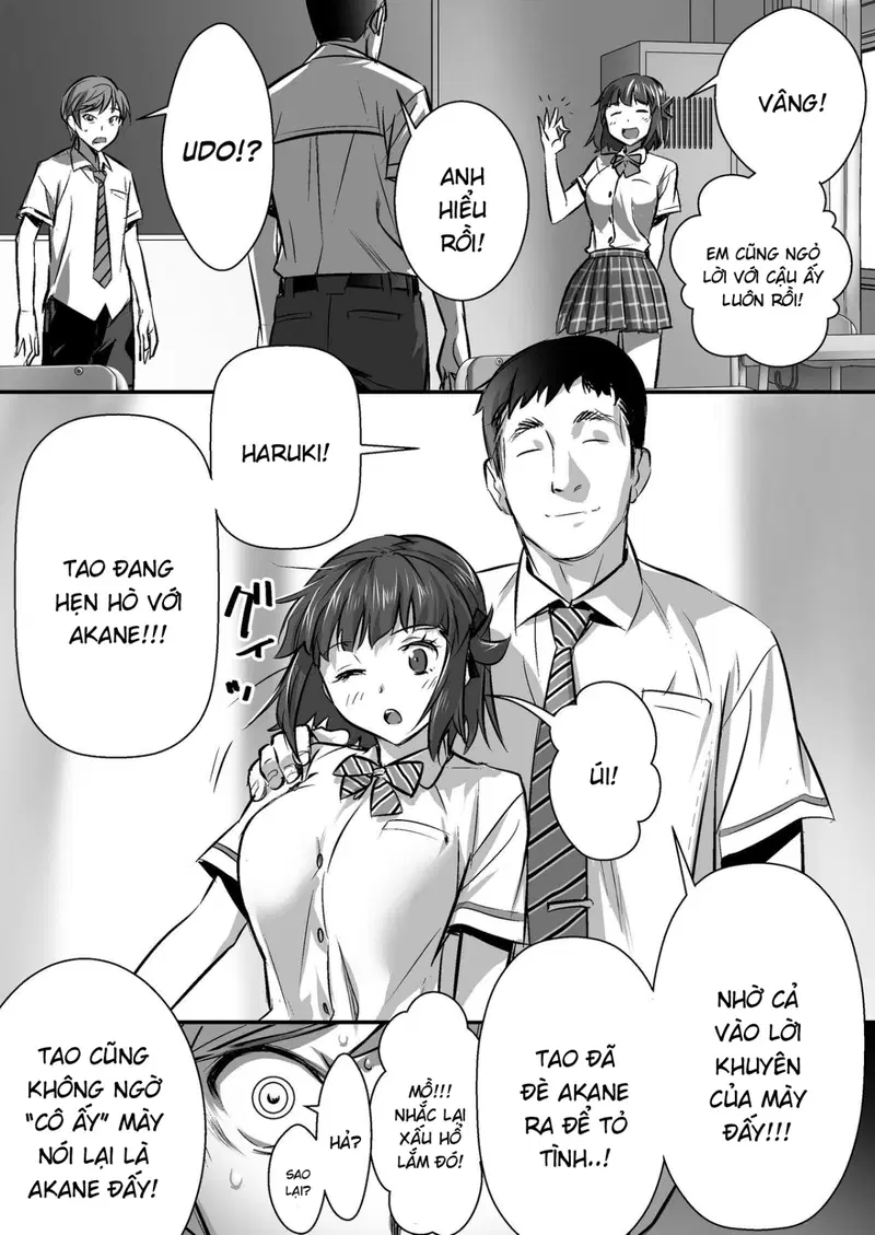 Udo 「Akane wa Nankai mo Rape Suru to Kimochi Yoku Narunda.」 - Chapter 1 trang 52