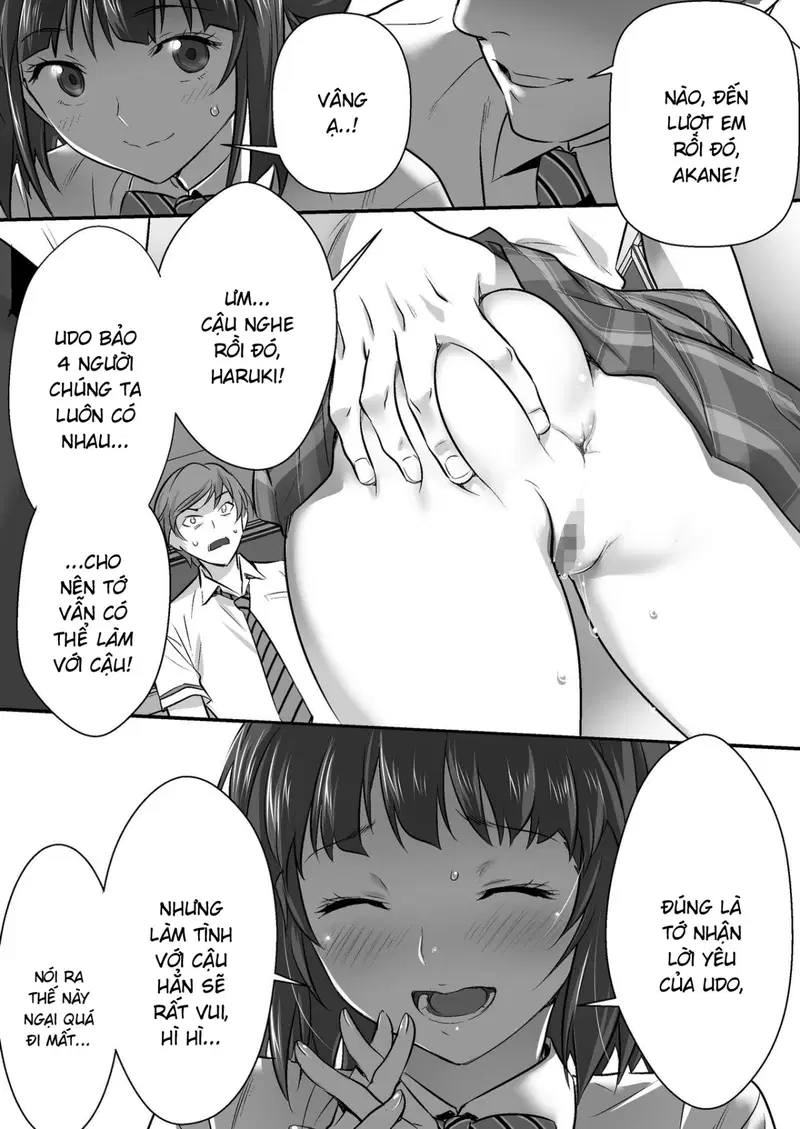 Udo 「Akane wa Nankai mo Rape Suru to Kimochi Yoku Narunda.」 - Chapter 1 trang 54