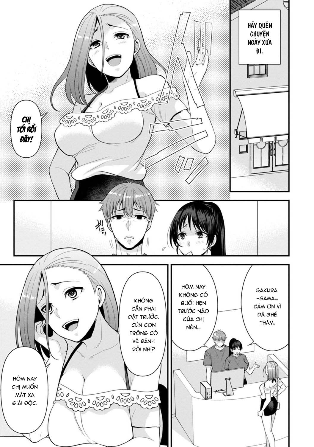 Trả Thù Người Bạn Cũ Bằng Cách Massage! - Chapter 3 trang 15