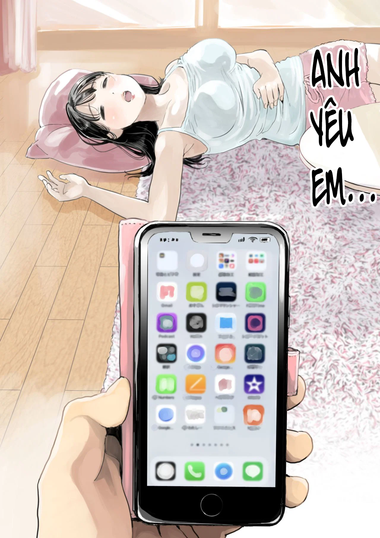 Truyện Phát hiện sừng khi xem trộm điện thoại bạn gái - Chapter 1 trang 12