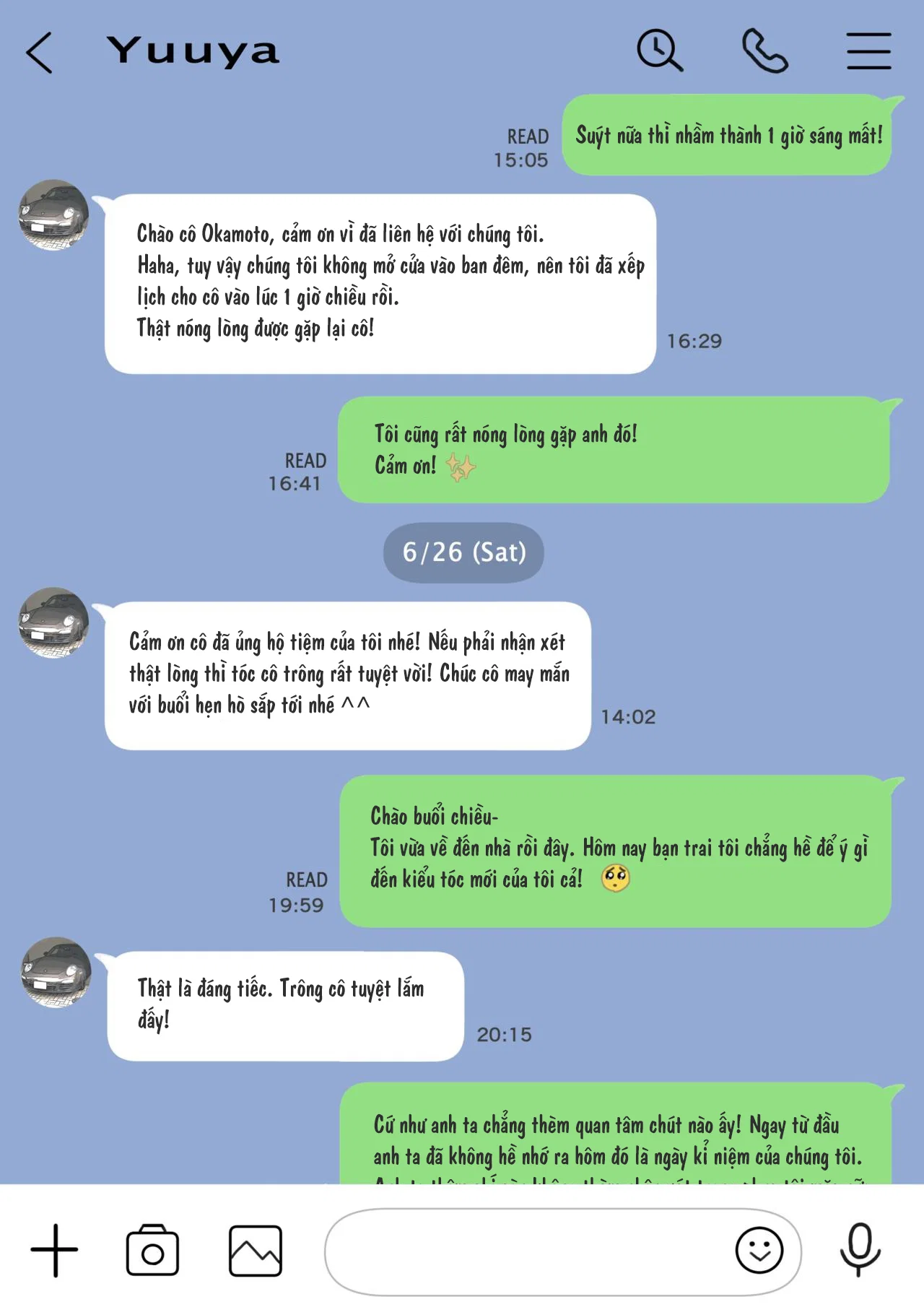 Truyện Phát hiện sừng khi xem trộm điện thoại bạn gái - Chapter 1 trang 38