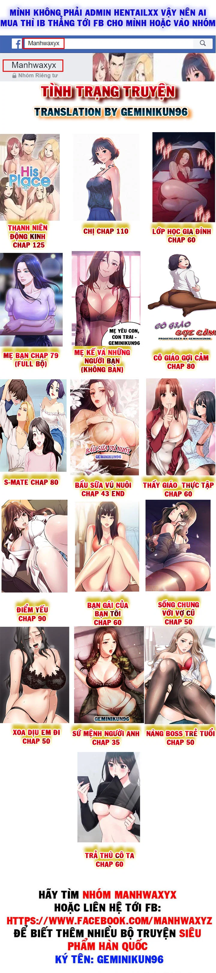 Xoa dịu em đi - Chap 15 trang 44