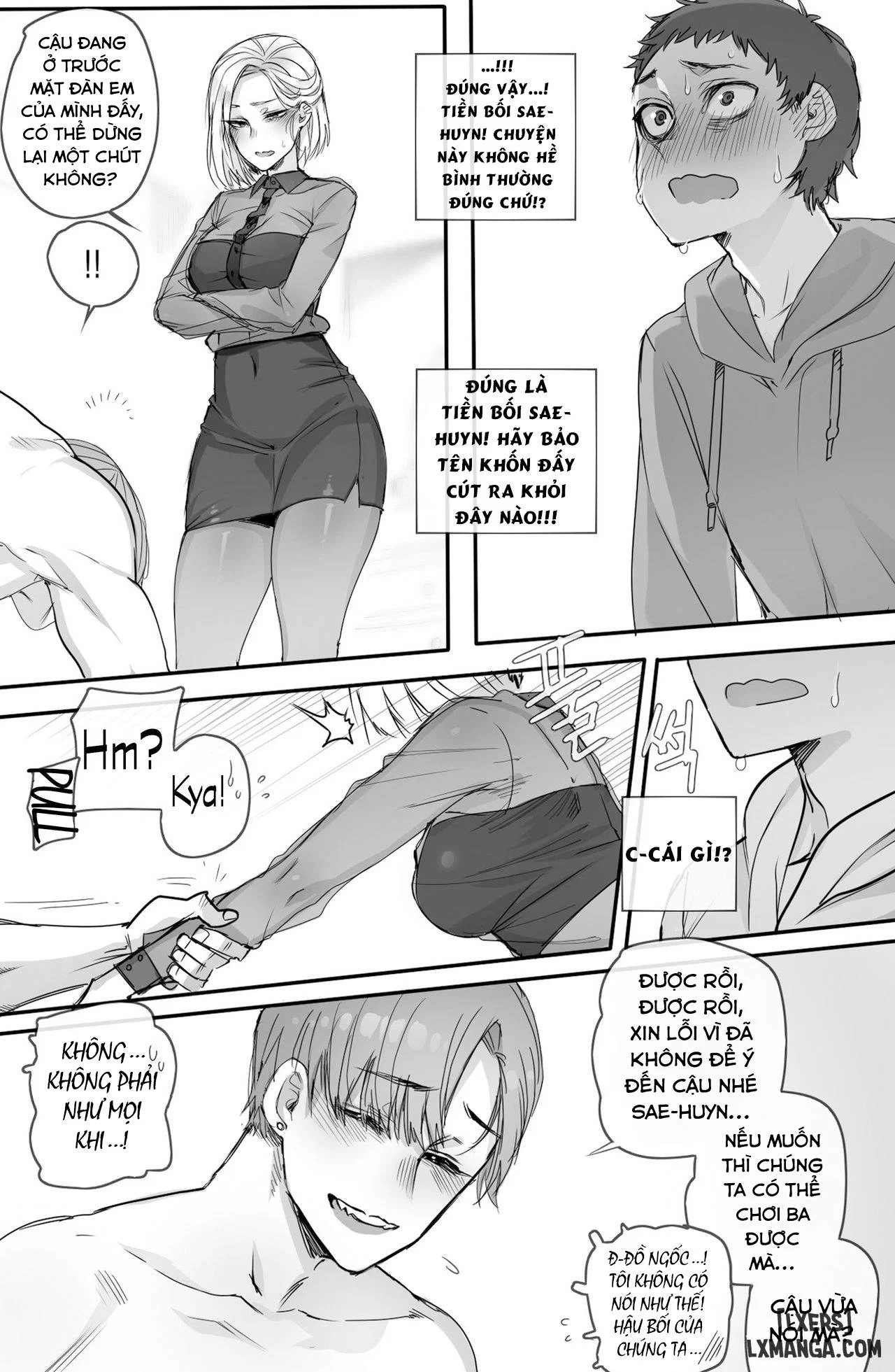 Why are you getting out from ther - Chapter 1 trang 12
