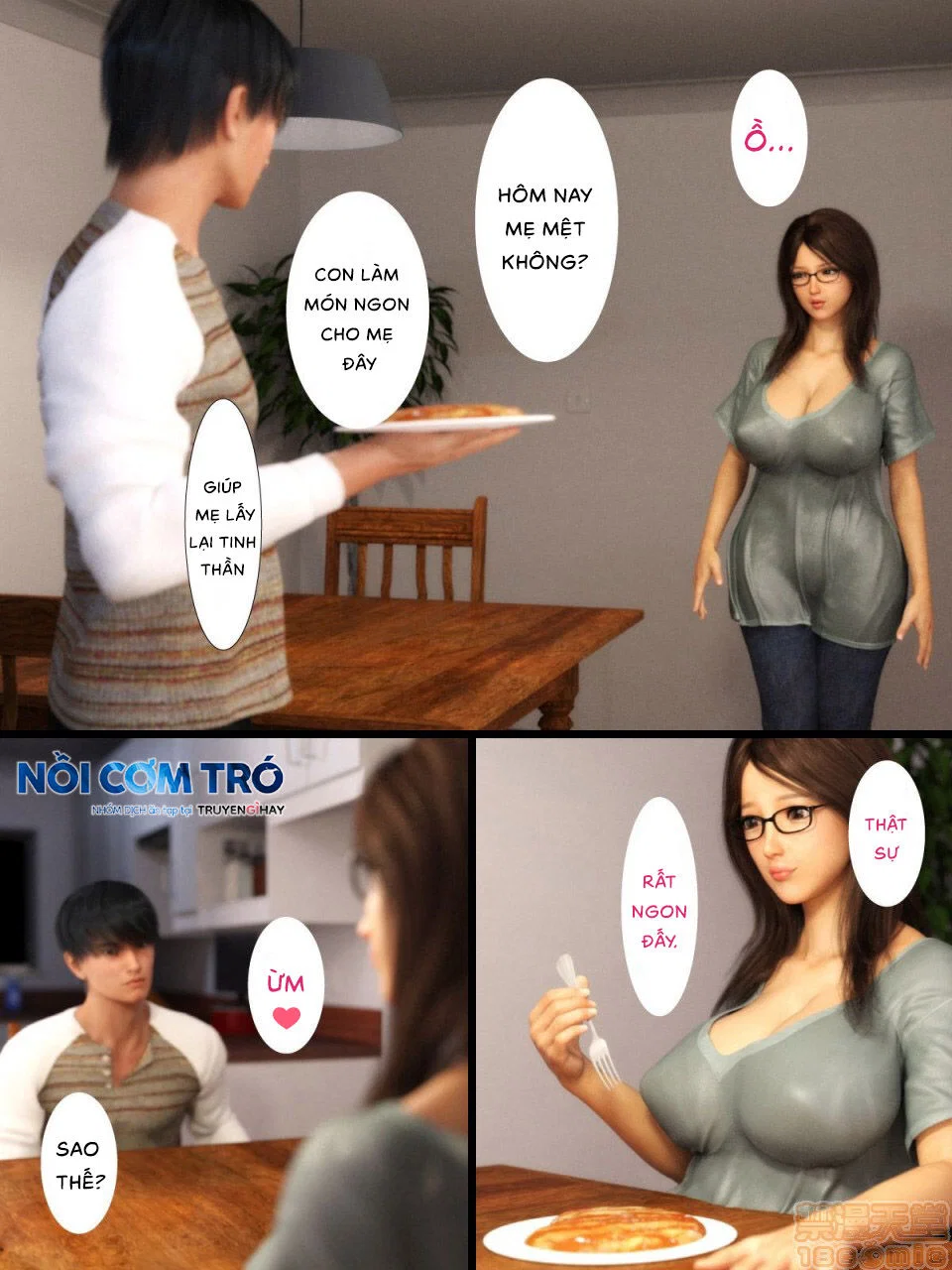 Cho Dù Mẹ Tôi NTR Rồi - Chapter 3 trang 18