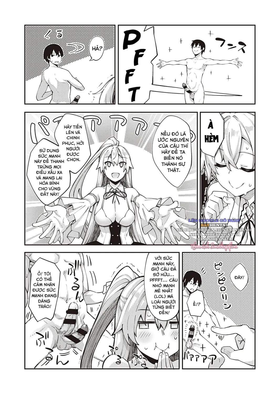 Isekai Kita Node Sukebe Skill De Zenryoku Ouka Shiyou To Omou - Chapter 1 trang 6