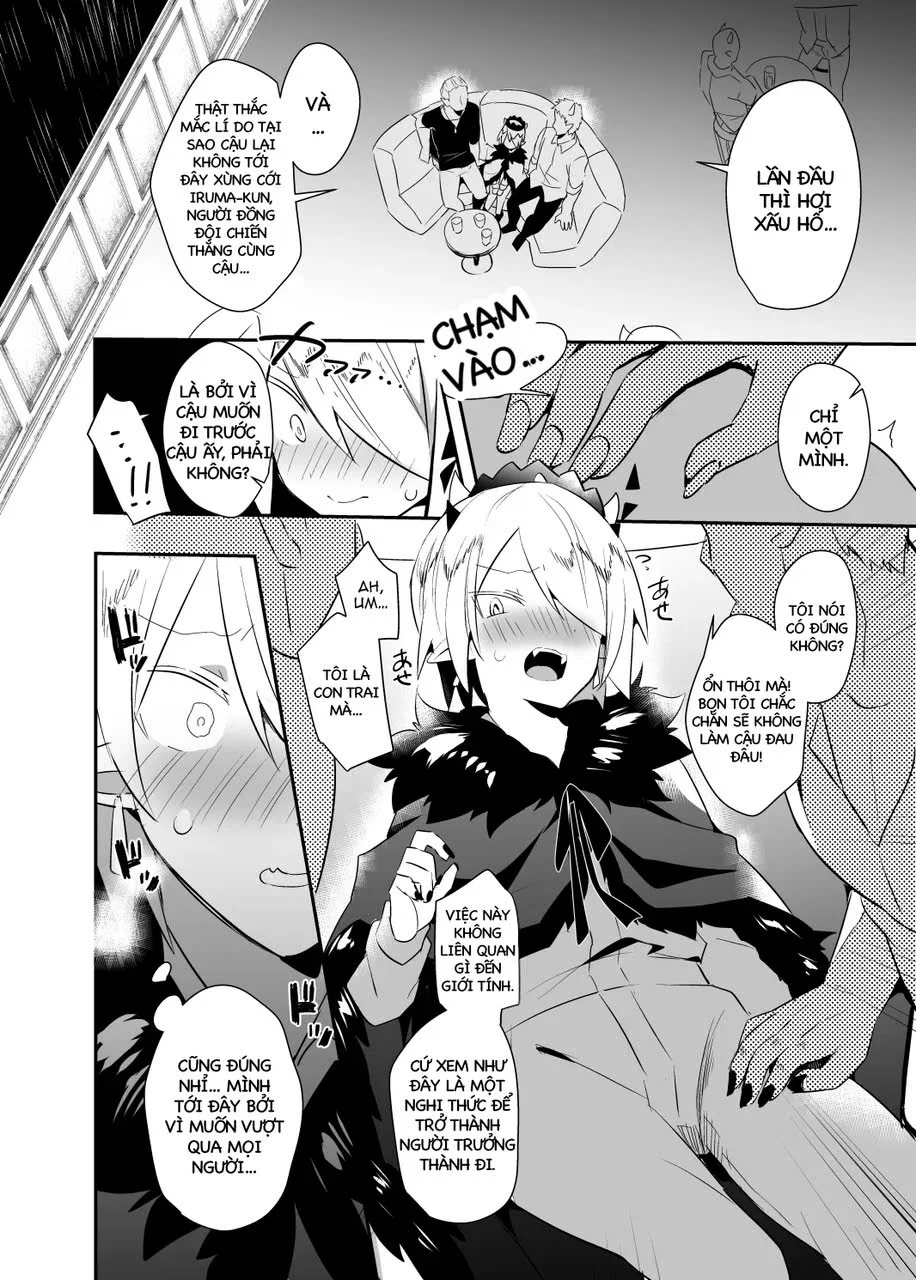 Waka Ou-Kun Wa Otona Ni Naritai - Chapter 1 trang 9