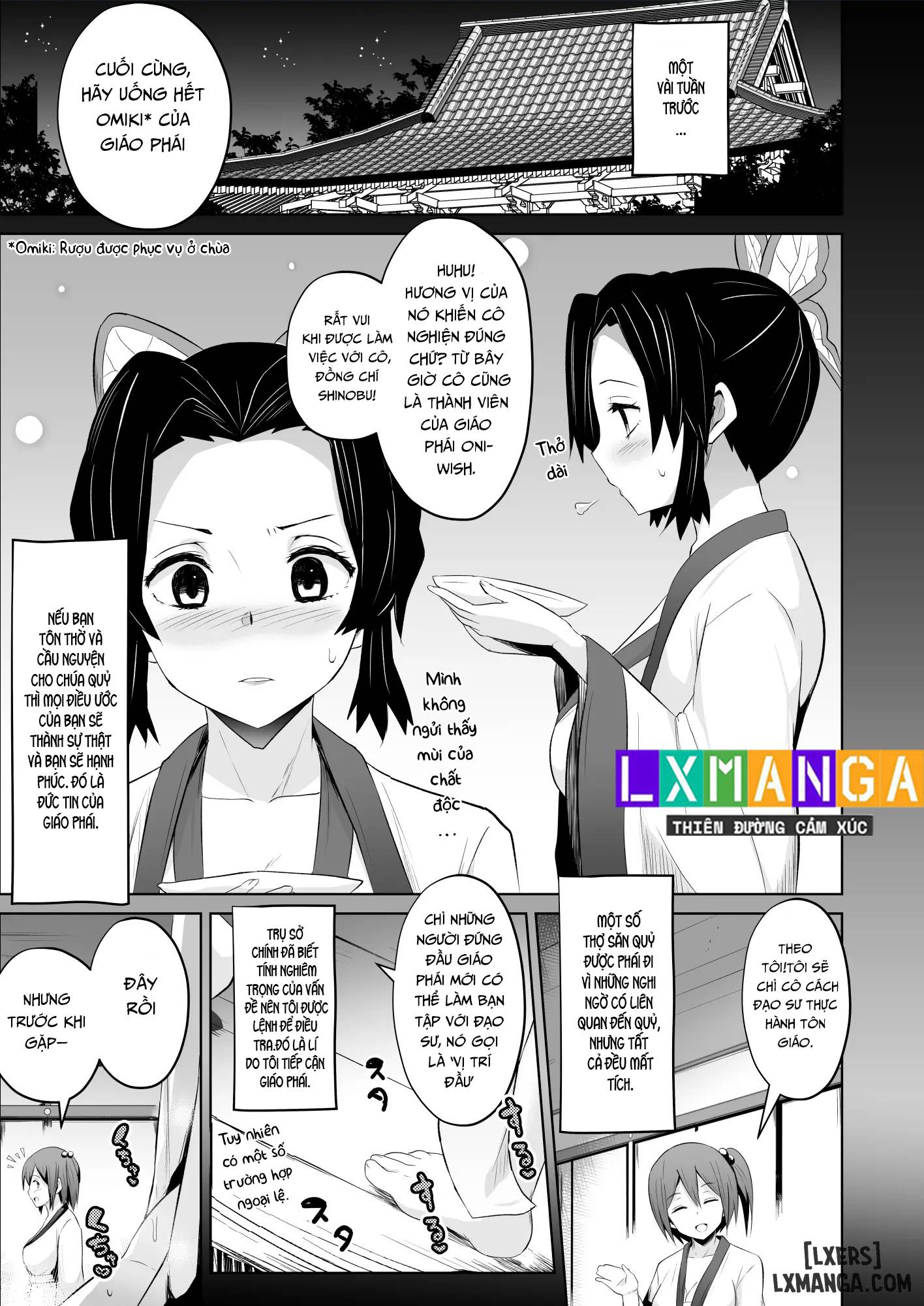 Datsumetsu♡Shinobu Edition - Chapter 1 trang 6