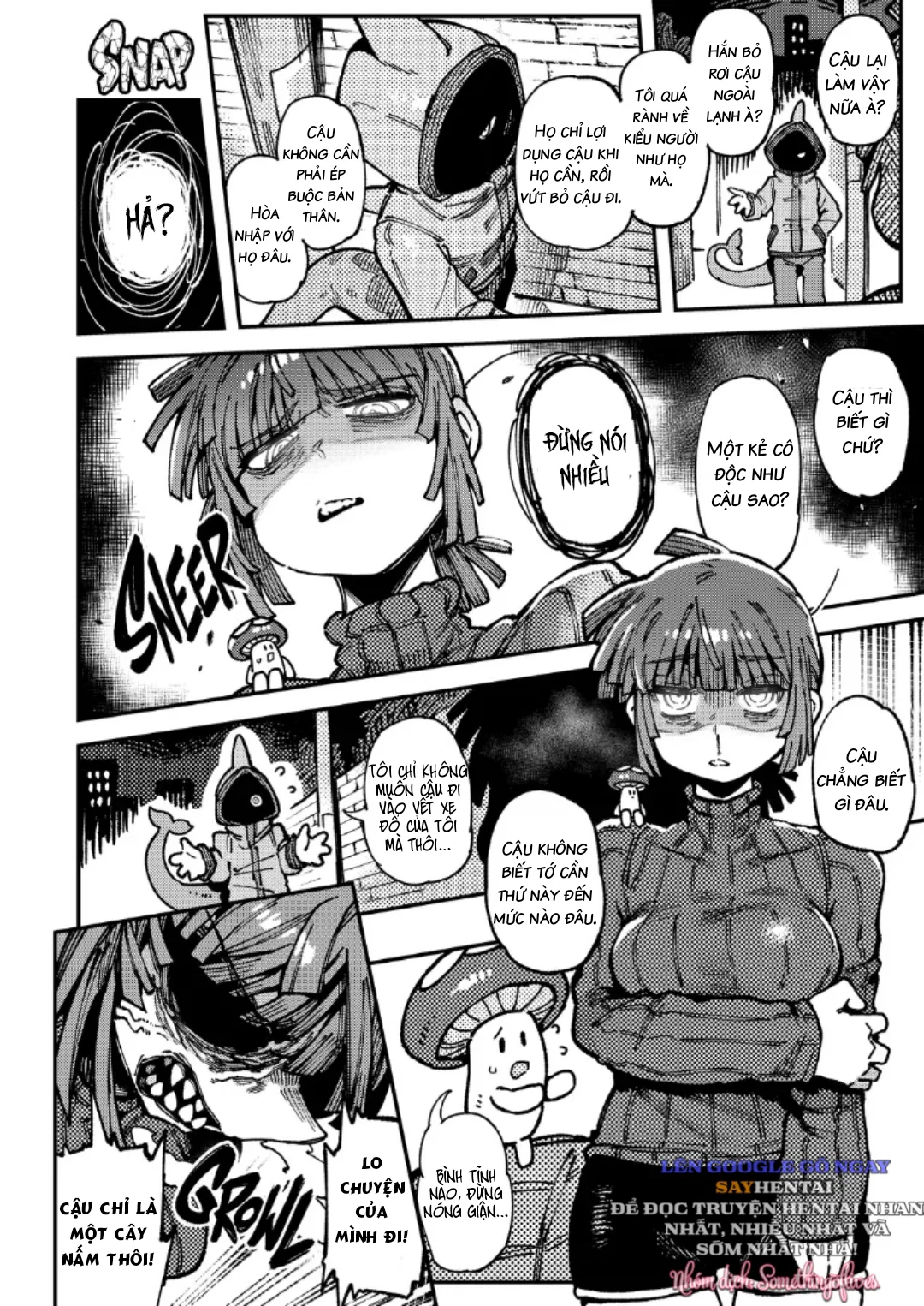 Chuyện gì xảy ra khi tôi vô tình ăn nấm ảo giác - Chapter 3 trang 10