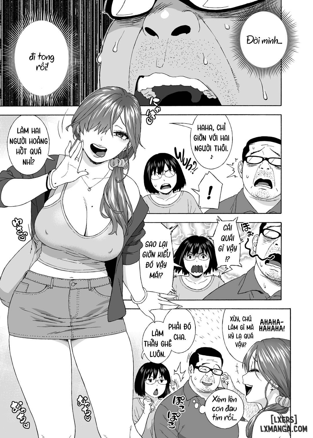 Musume no Tomodachi ga Yuuwaku Suru 2 - Chapter 1 trang 7