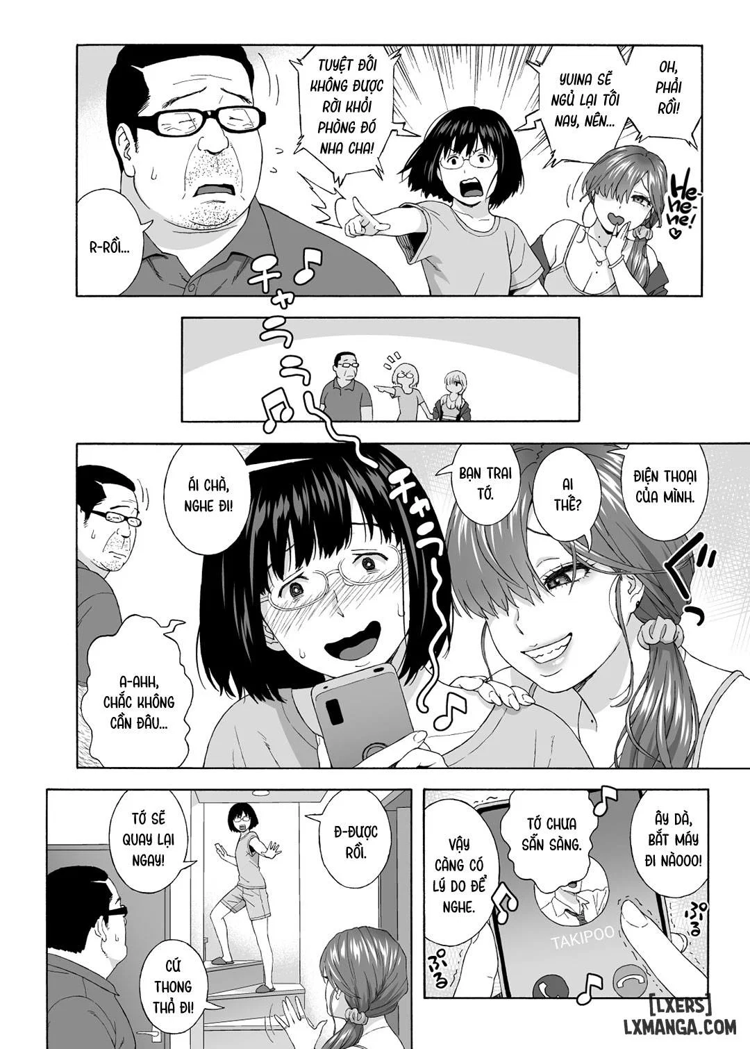 Musume no Tomodachi ga Yuuwaku Suru 2 - Chapter 1 trang 8