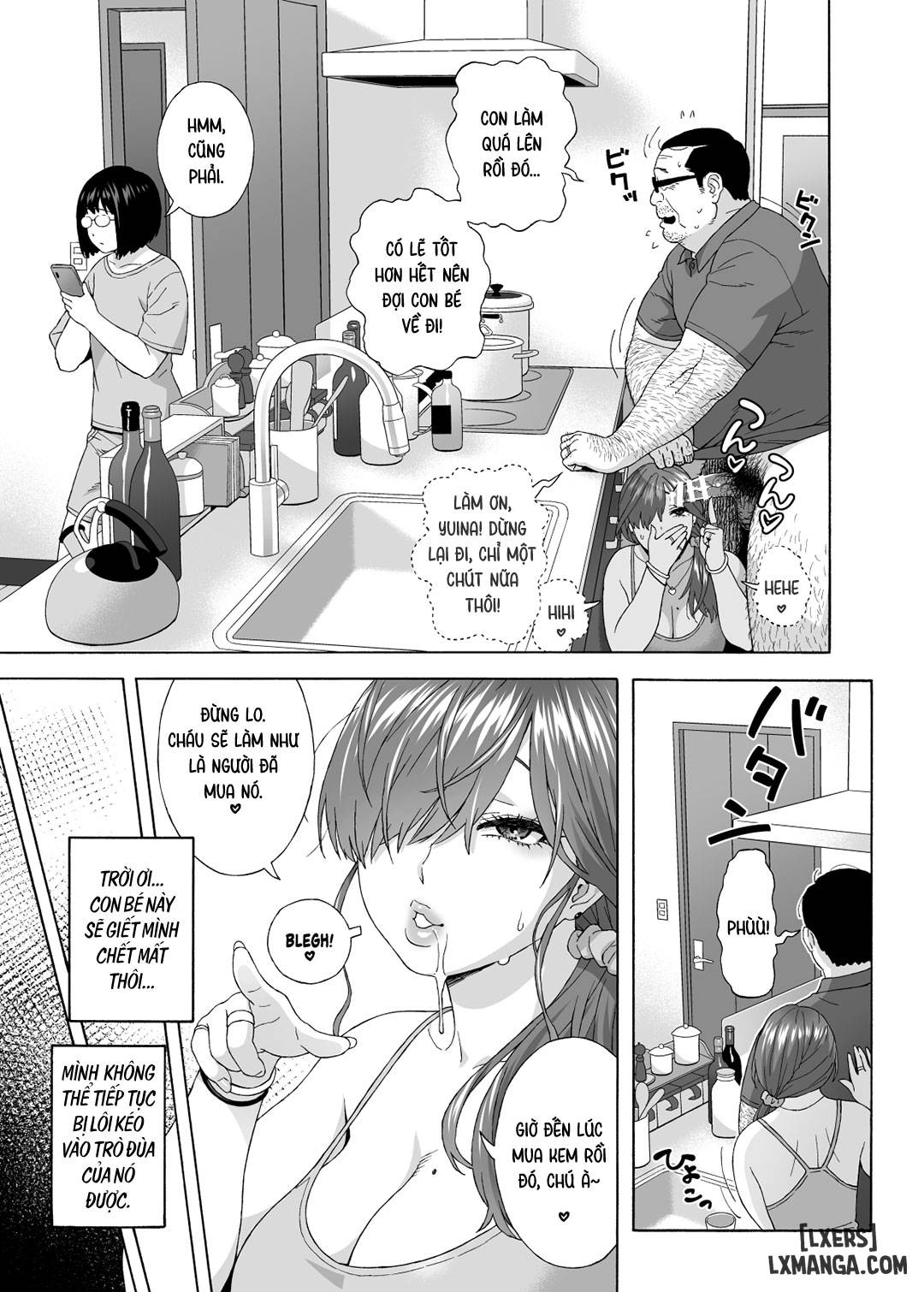 Musume no Tomodachi ga Yuuwaku Suru 2 - Chapter 1 trang 17