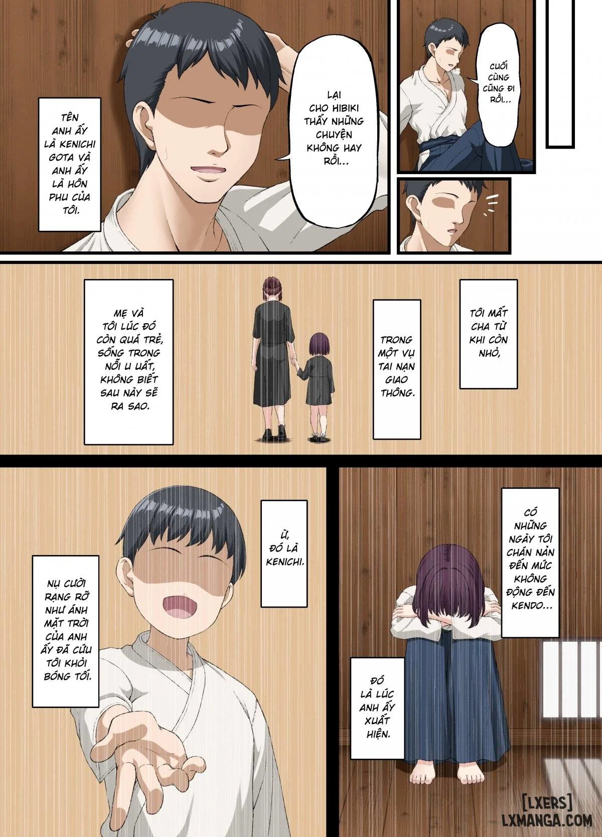 Trái tim tôi tan vỡ và tôi gục ngã - Chapter 1 trang 7