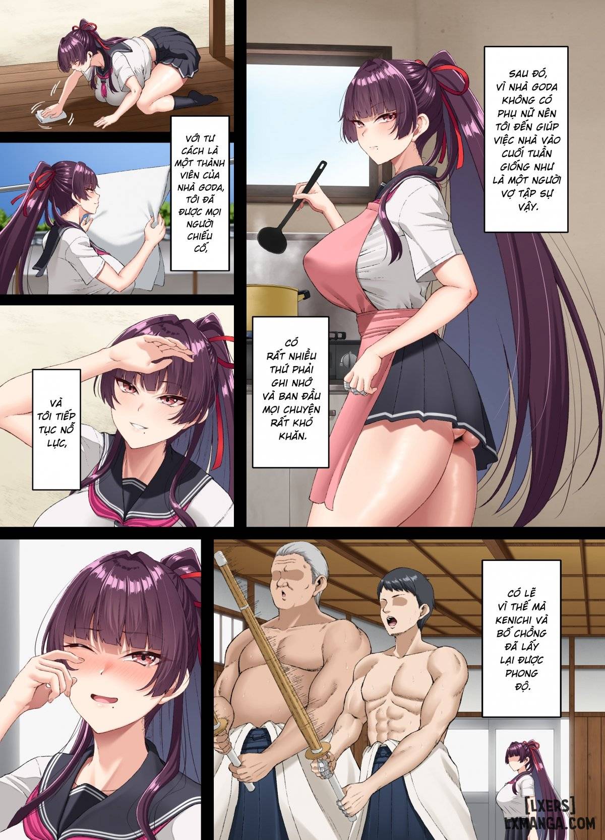 Trái tim tôi tan vỡ và tôi gục ngã - Chapter 1 trang 9