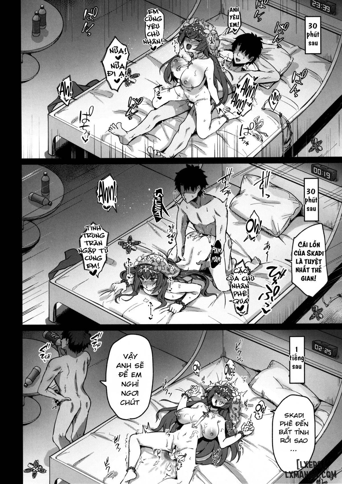 Kỳ nghỉ hè của Chaldea. Kết hôn và chuyển giao Mana với cô dâu Skad - Chapter 1 trang 22