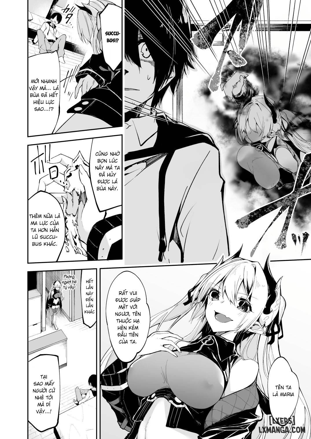 Succubus gửi Maria-sama ni Nera Wareteiru - Chapter 1 trang 8