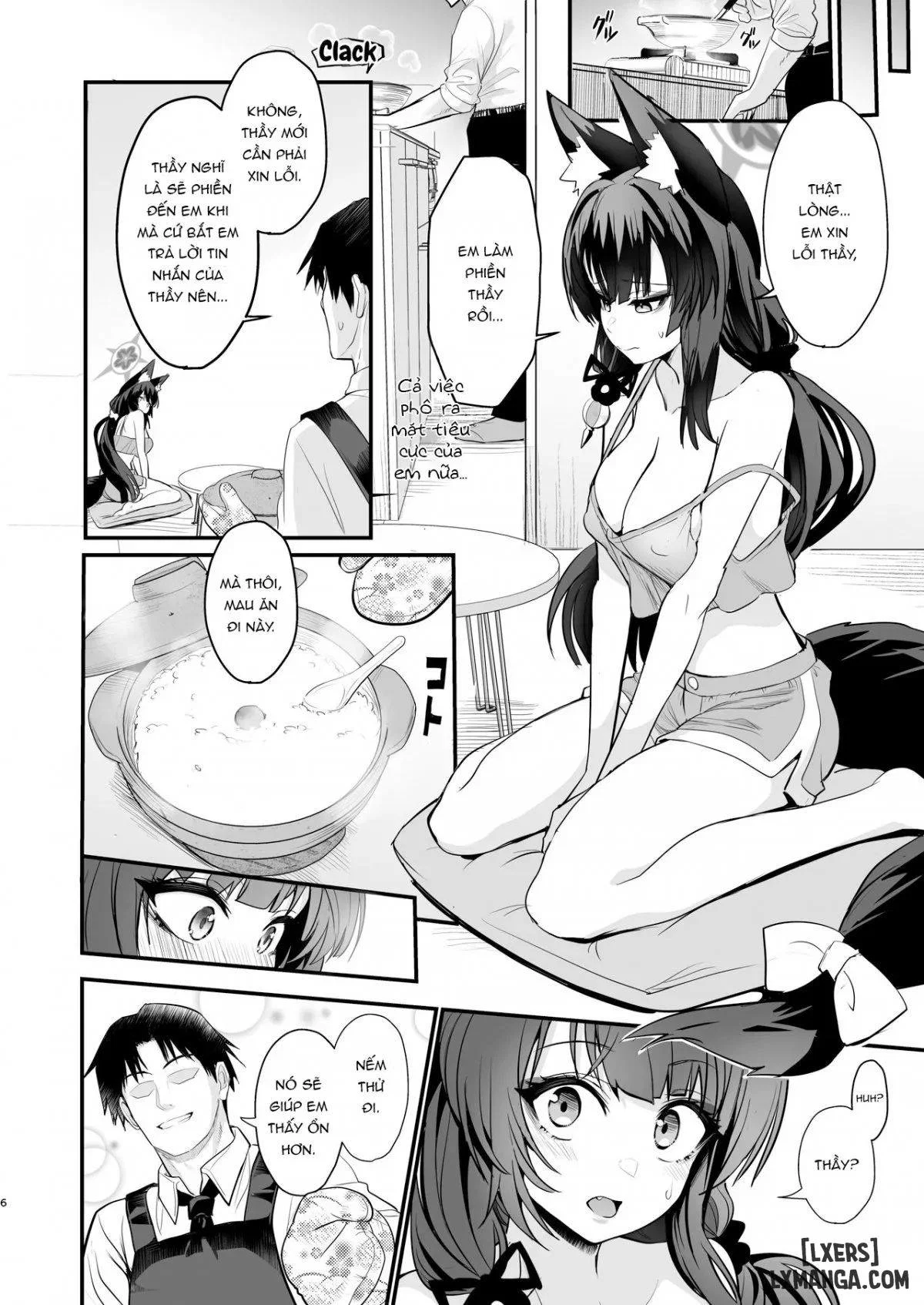 Wakamo-san, Lạnh quá - Chapter 1 trang 8
