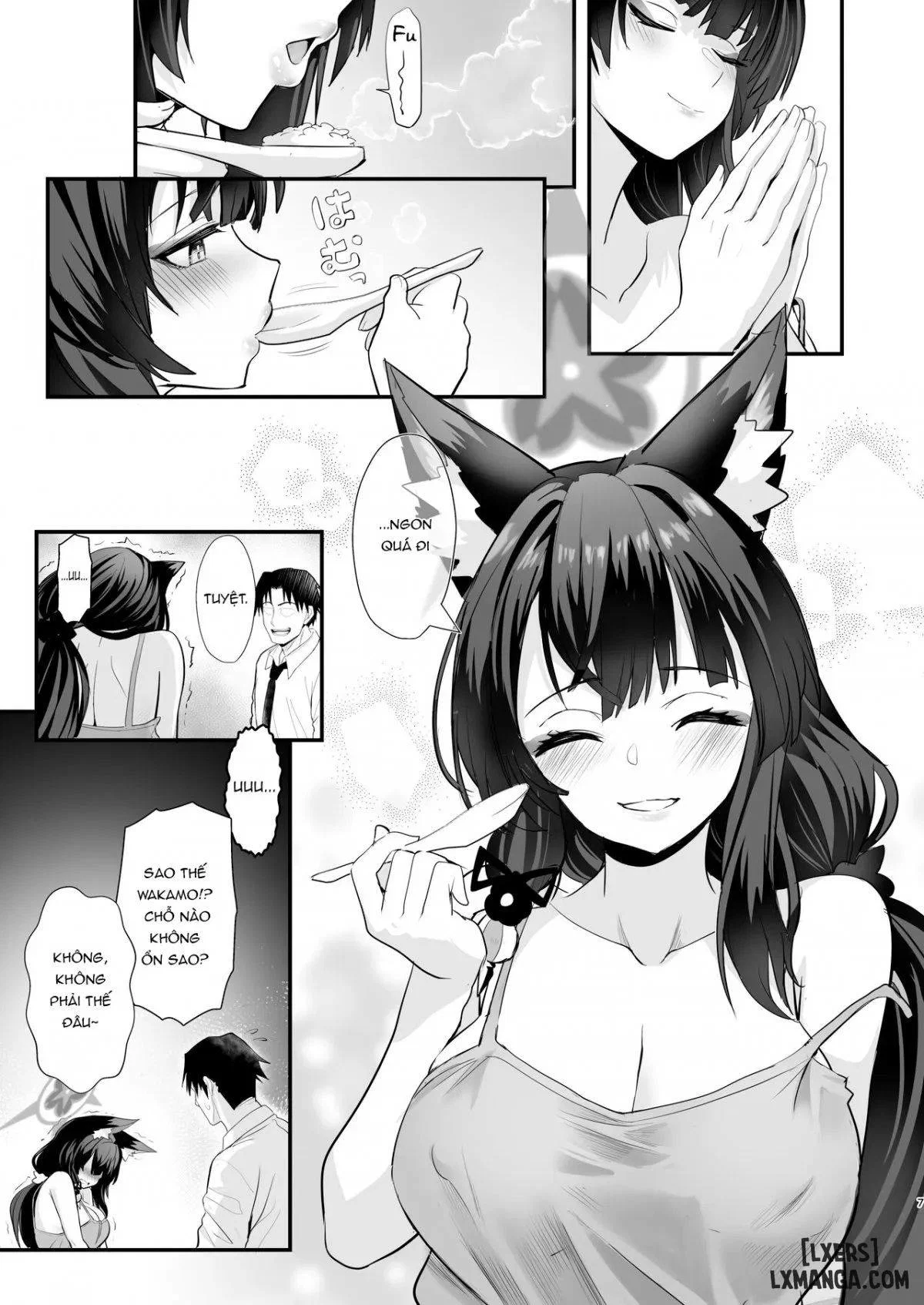 Wakamo-san, Lạnh quá - Chapter 1 trang 9