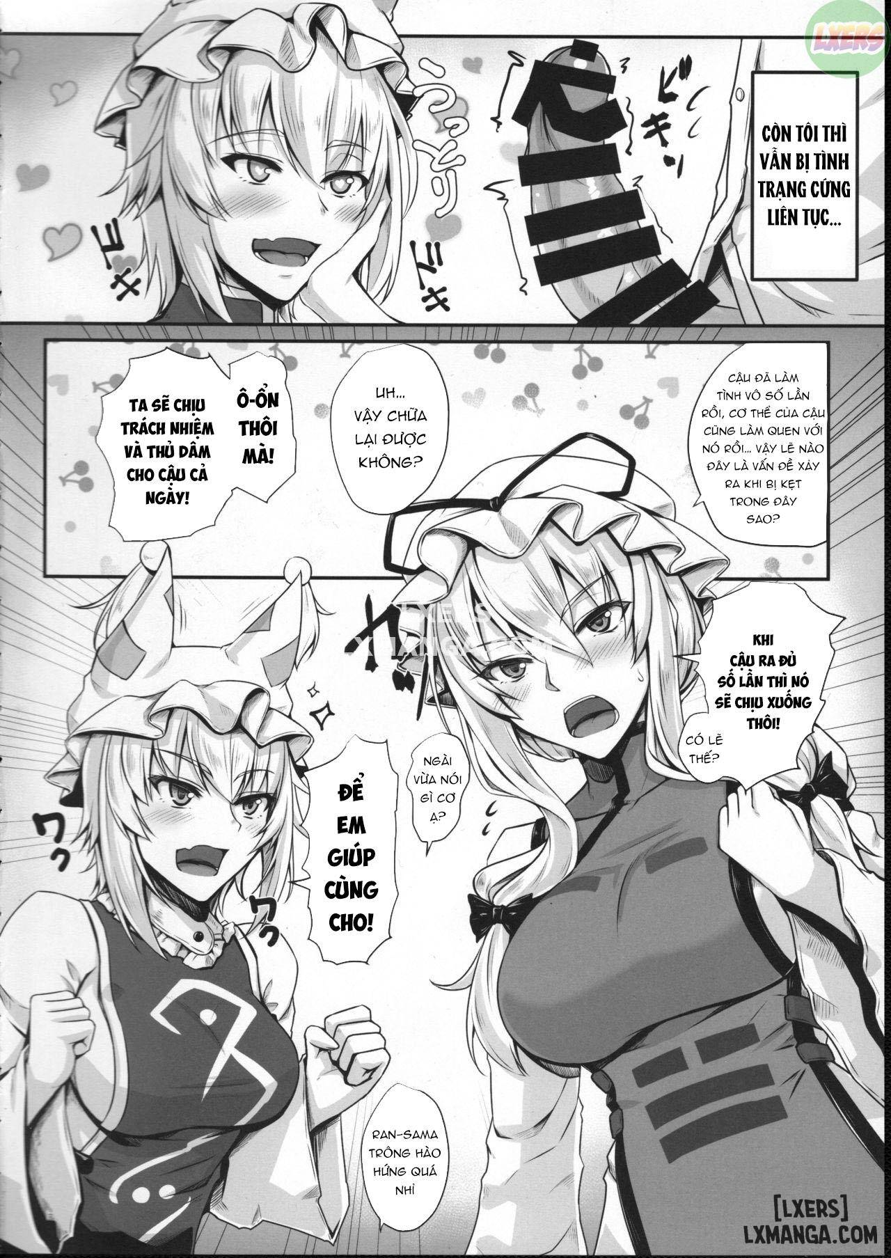 Hatsujouki no Ran-sama to EX Yukarin mo Issho - Chapter 1 trang 6