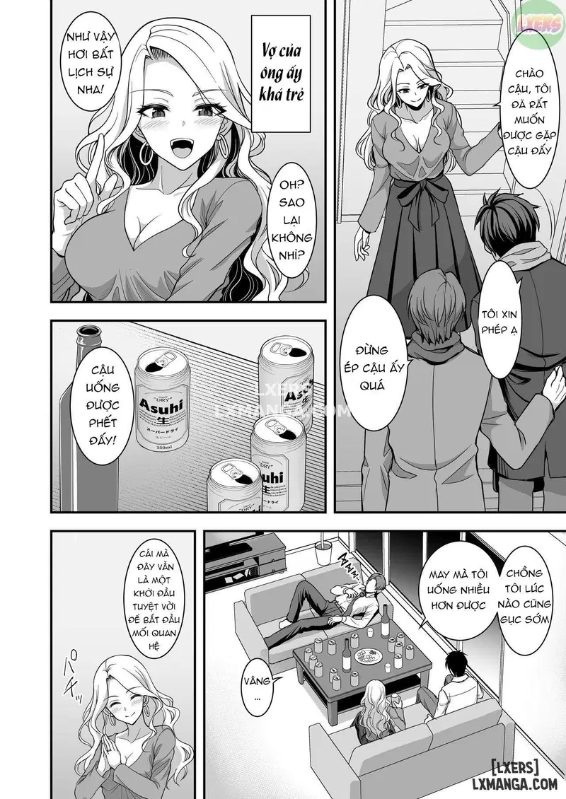 Chiếc lồng mềm mại của người vợ lớn tuổi - Chapter 1 trang 11