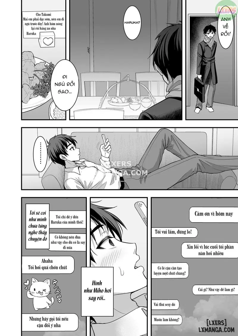 Chiếc lồng mềm mại của người vợ lớn tuổi - Chapter 1 trang 13