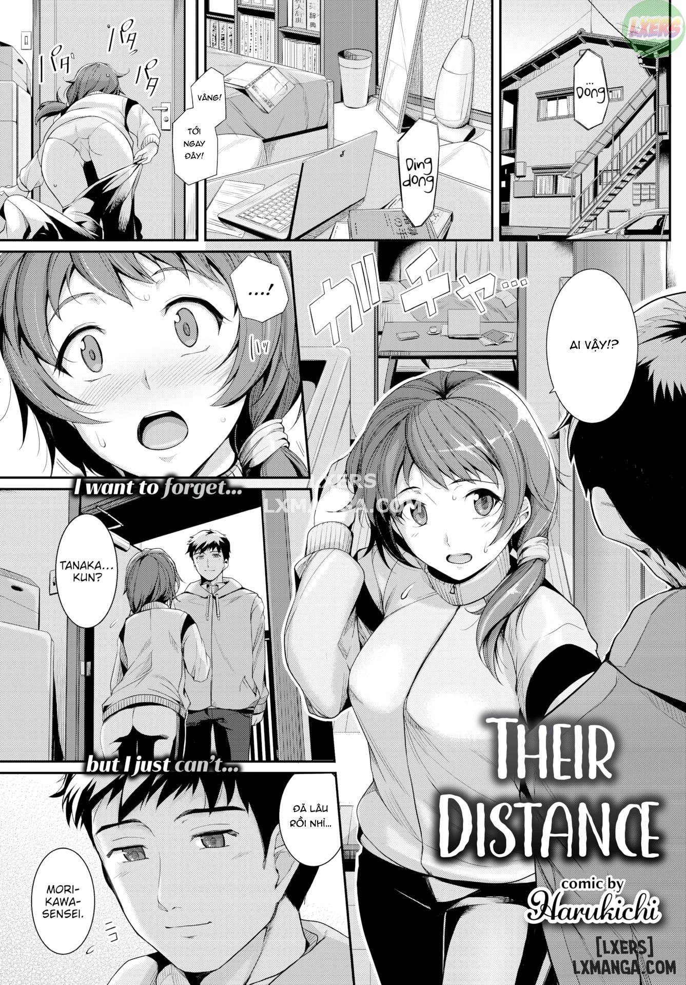 Khoảng cách của họ - Oneshot trang 2