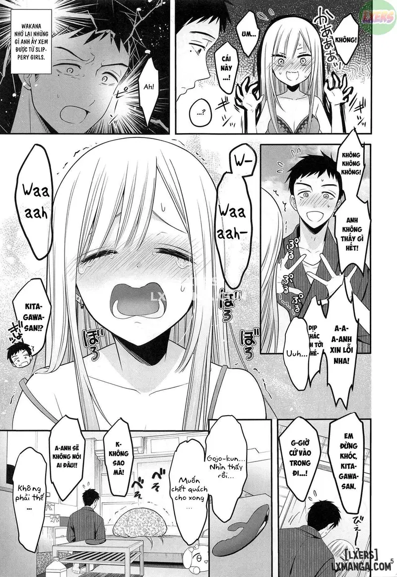 Gojou-kun no Koto ga Daishuki Sugite Yona Yona Hakadotte Ita Koto ga Bareta Ken - Chapter 1 trang 7