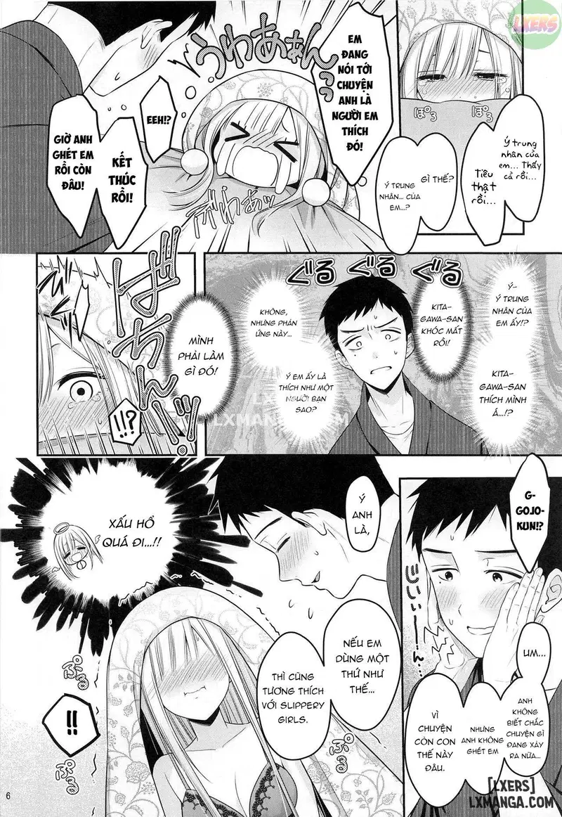 Gojou-kun no Koto ga Daishuki Sugite Yona Yona Hakadotte Ita Koto ga Bareta Ken - Chapter 1 trang 8