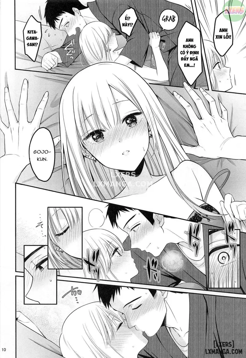 Gojou-kun no Koto ga Daishuki Sugite Yona Yona Hakadotte Ita Koto ga Bareta Ken - Chapter 1 trang 12