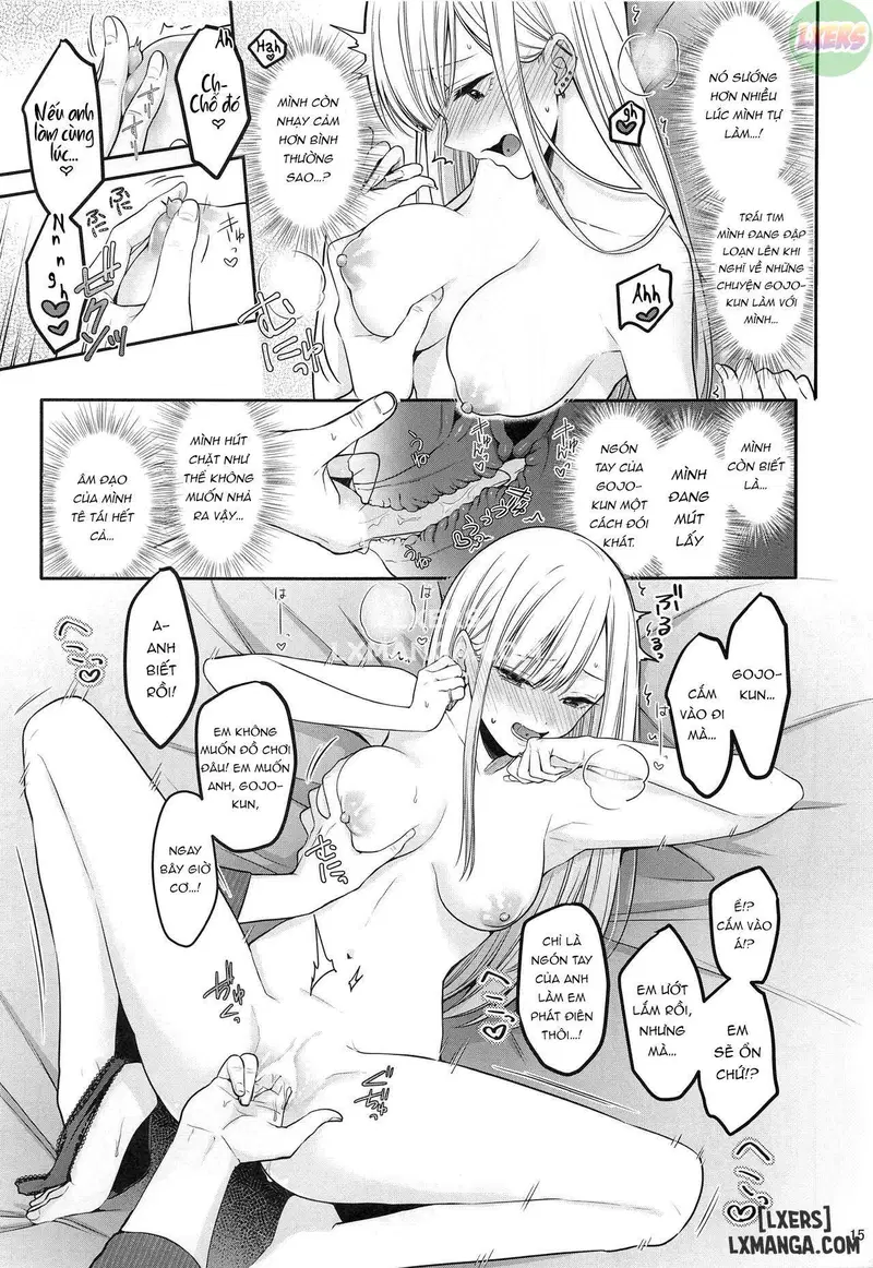 Gojou-kun no Koto ga Daishuki Sugite Yona Yona Hakadotte Ita Koto ga Bareta Ken - Chapter 1 trang 17