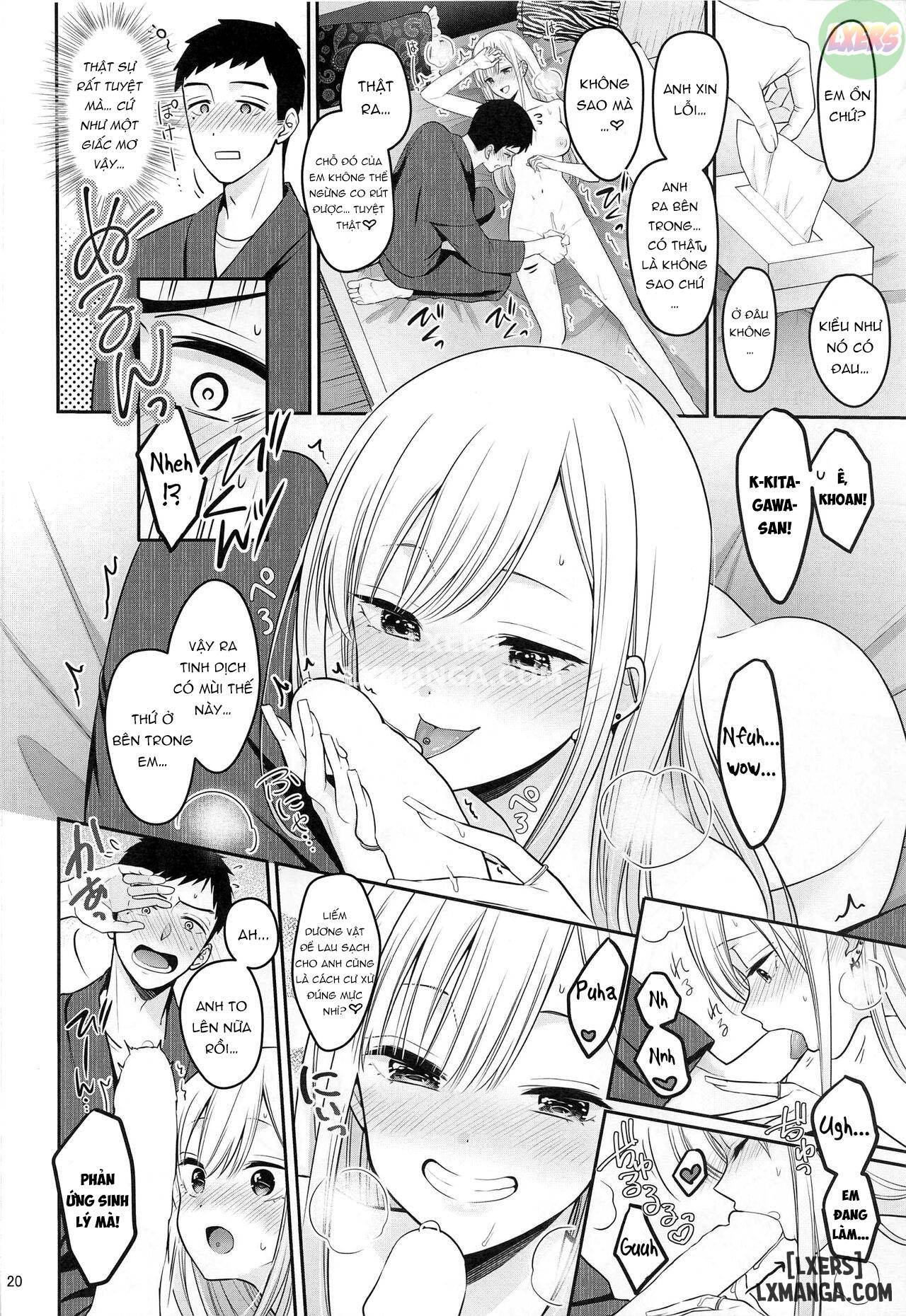 Gojou-kun no Koto ga Daishuki Sugite Yona Yona Hakadotte Ita Koto ga Bareta Ken - Chapter 1 trang 22